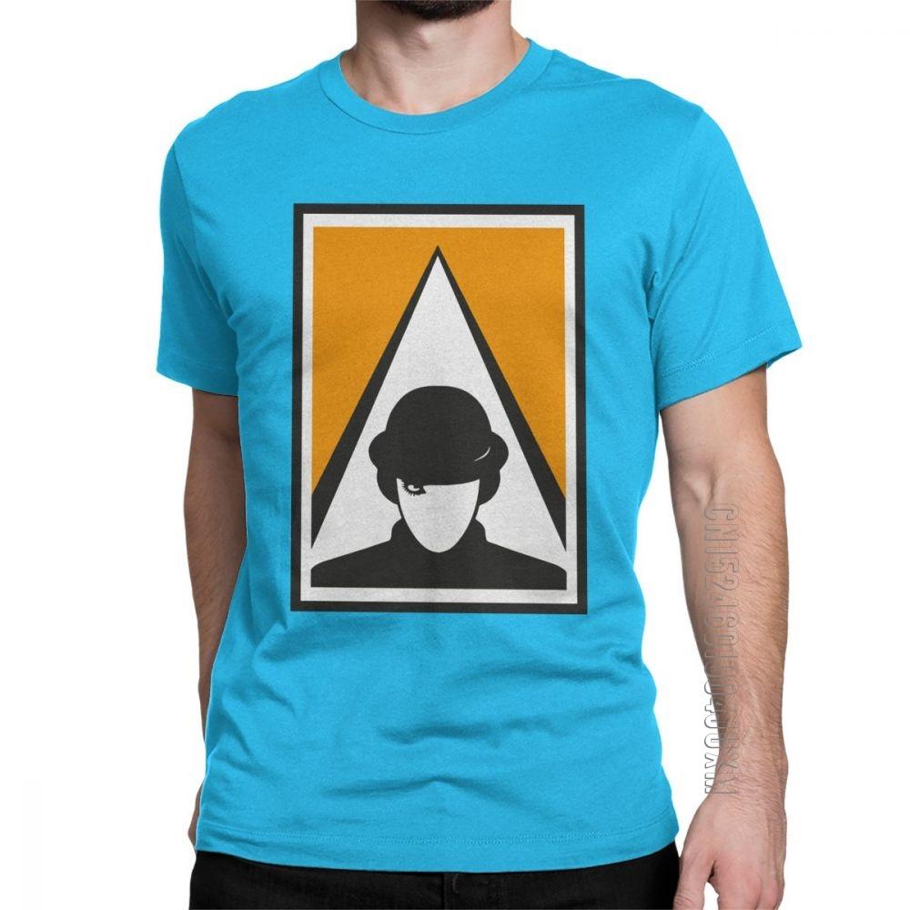 Unisexs T Shirts Acwo A Clockwork Orange Cotton Tees Short Sleeve Kubrick Alex Burgess Droogs Anthony Milk Movie Tshirts Clothing