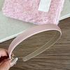 Hair Hoop Pure Color Suede Lining Built-in Anti-Slip Design Headband Commuting Matte Texture Headband Hair Accessory