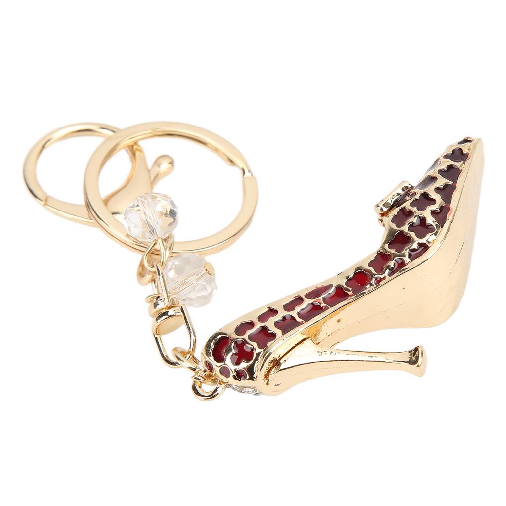 Key Chains Women High Heels Shape Compact Elegant   Pendant for Handbag Decoration