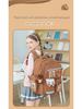 Capybara Decompression Backpack for Elementary Students Grades 1-6 - Lightweight, Large Capacity for Boys and Girls