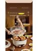 Mandarin Duck Multifunctional Electric Hot Pot, Dual Control & Temperature, Large Capacity Household Cooker