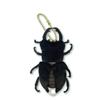 Sail Sparkly Insect Mascot, Stag Beetle, Approx. 10cm H X 5.5cm W X 4cm D, 858744 (BK)