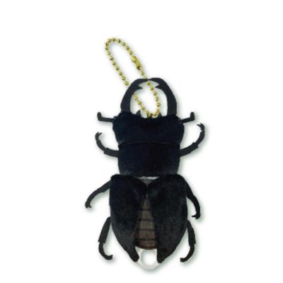 Sail Sparkly Insect Mascot, Stag Beetle, Approx. 10cm H X 5.5cm W X 4cm D, 858744 (BK)