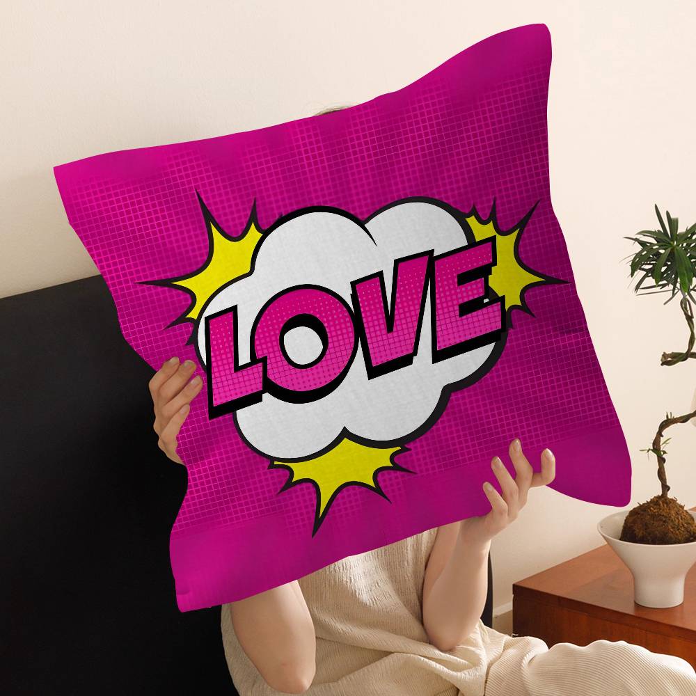 Roy LLichtenstein Art Pillow Cover Design cushion Cover decor Holiday Decorati