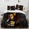 A-Apex Legends Game Gamer Cartoon Comforter Bedding Set,Duvet Cover Bed Set Quilt Cover Pillowcase,king Queen Size Bedding Set
