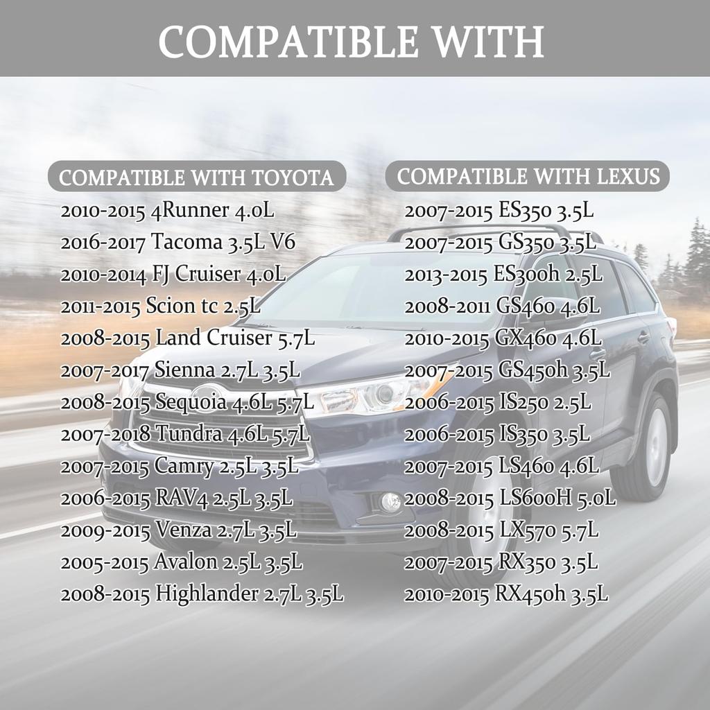 64Mm Oil Filter Wrench,Aluminum Alloy Quickly Oil Filter Removal Tool Compatible With Lexus Toyota Tundra RAV4 Sienna 2.5L To 5.7L Engines Oil Filter