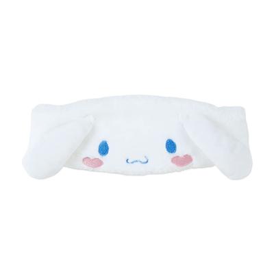 Sanrio Sanrio Vlasová čelenka Vlasový turban Čelenka Bílá Cinnamoroll Cinnamoroll Mytí obličeje Líčení Jedna velikost padne většině dívek Postava 986194 SANRIO (SANRIO)