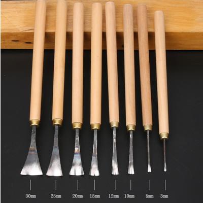 1Pc 10mm-25mm Wood Carving Chisels Knife for Basic Wood Cut DIY Tools and Detailed Woodworking Hand Tools