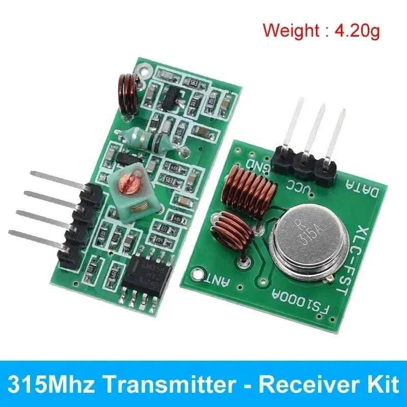 Chytrá elektronika 433MHz RF vysílač a přijímač Modulová sada pro arduino/ARM/MCU WL diy 315MHZ/433MHZ bezdrátový