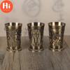 Hi Metal Egyptian Wine Glass Zinc Alloy Liquor Shot Cocktail Mug Ancient Egypt Wine Mug Bar Drinkware Craft