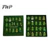 Unique Holiday Gift Box Frog Advent Calendar, 24 Day Countdown with Acrylic Ornament Calendar Pendants, Festive Tree Hanging Decor, Collectible
