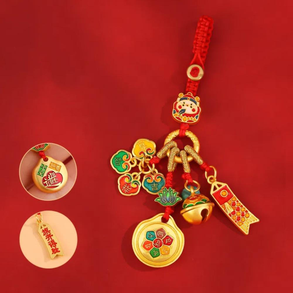 Jewelry Pendant Key Chains Rope Hangings Car Keyring Fashion Chinese Style Keychain Unisex