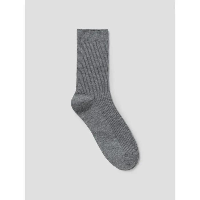 [8 Seconds] BASIC Ribbed Socks Gray (4567KTAMA3)