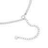 Luxenter Collier argent 925 avec zirconium brillant finition en rhodium - Lisvau