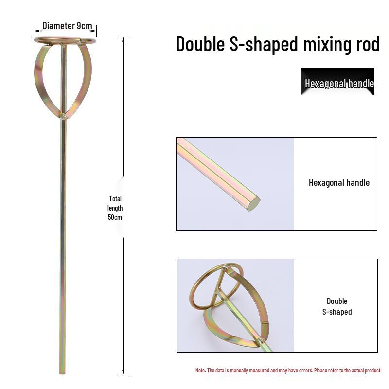 Electric Mixer for Plaster, Cement, Putty, and Paint