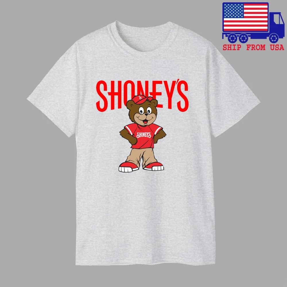 Shoney s Restaurant TV Show Men s Grey Size S-5XL S