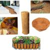 3Pcs Coco Liner Roll Breathable Tear-Resistant Coir Coconut Planter Liner Garden Decoration