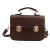 Retro Small Bag 2024 New Trendy Women's Bag Summer Casual Fashionable Simple Crossbody Handheld Box Bag