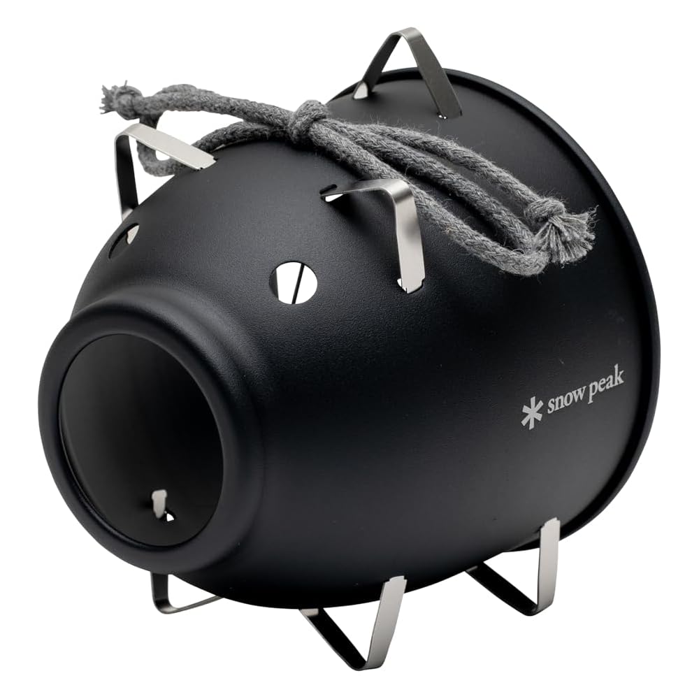Snow Peak Mini Mosquito Incense Holder Black FES-087-1-BK Aluminum Portable Insect Repellent Device