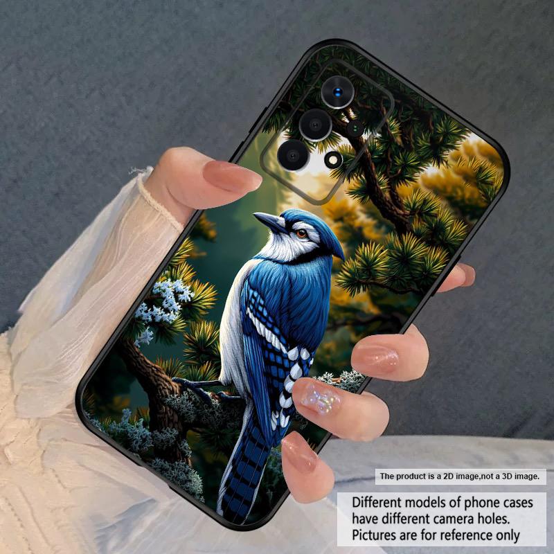 Cute Tiger and Bird For Samsung A03 Core A04 05 06 12 14 15 16 22 23 Galaxy 25 26 4G 34 35 52 53 56 71 73 90 5G Soft Phone Case
