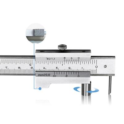 0-200Mm Marking Vernier Caliper Scriber Gauging Ruler Measuring Instrument Tool