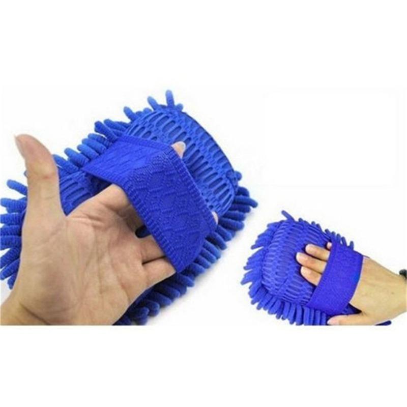 Microfibre Chenille Anthozoaire Meubles de Maison Gants de Lavage Fournitures de Laveuse Brosse de Voiture Multifonctionnelle Fournitures de Nettoyage pour Maison Récurage Salle de Bain Cuisine