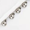 Stainless Steel Hollow Ball Pendant Charm for DIY Jewelry