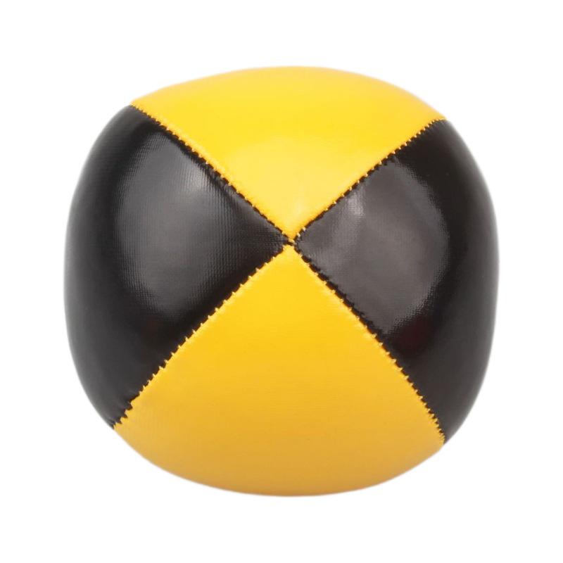 High-Grade PU Leather Juggling Ball 5.5CM - Thickened Sandbag for Outdoor Performance & Clown Acts