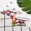 Christmas Series Cute Cartoon Pin Snowman Bell  Christmas Stocking Brooch