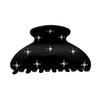 Women Hair Clip with Star-Studded Diamond Design Thick Acrylic Stable Grip Hair Accessory for Commuting Dating