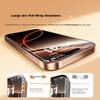 Corning Glass Film Tempered Glass Screen Protector for IPhone 16 Pro Max, Full Coverage Anti-Drop Anti-Fingerprint HD Film with Dust-Free Installatio