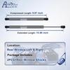 1.5" Higher Rear Window Glass Shocks Struts Lift Supports Gas Springs Compatible With 2000-2005 Ford Excursion 1.5" Additional Opening For 2 & 4Wd,