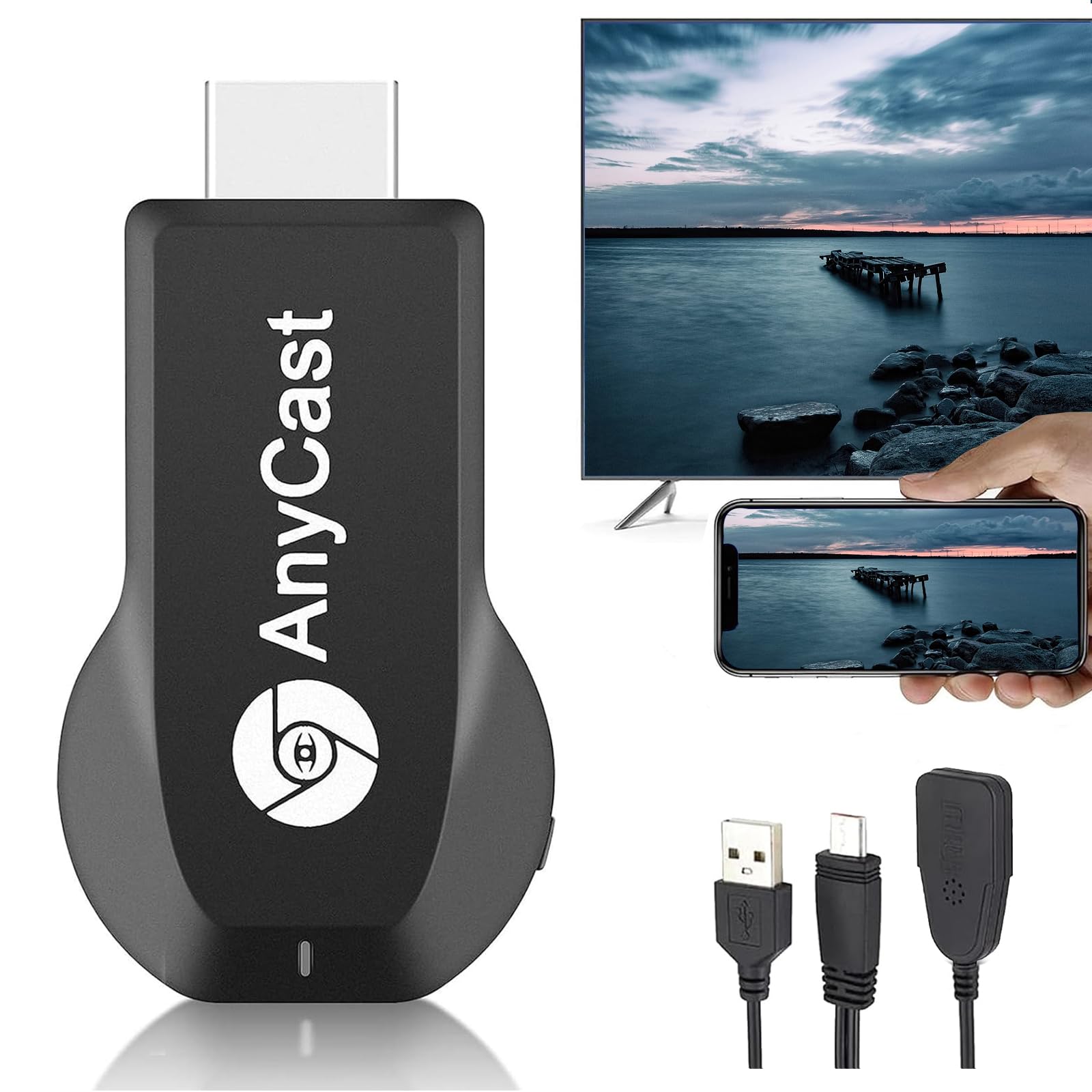 

Nowoto HDMI Mirror Cast Most Powerful Wireless No Mode Switching Wireless HDMI Stream Your Phone Screen to Your Watch and Eliminate the Hassle of