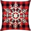 Festliche Weihnachtskissenbezüge: Hirsch-, Schneeflocken-, Weihnachtsmannbart- und Baumdesigns! Sofas, Schlafzimmer-Kissenbezüge, Weihnachtsgeschenke