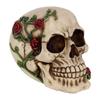 Nemesis Now - Figurine Rose from Beyond Skull 15cm, Ivoire