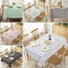 Durable 90x140cm Tablecloth Waterproof Oilproof Dining Table Colth Antifouling Rectangula Picnic Mat