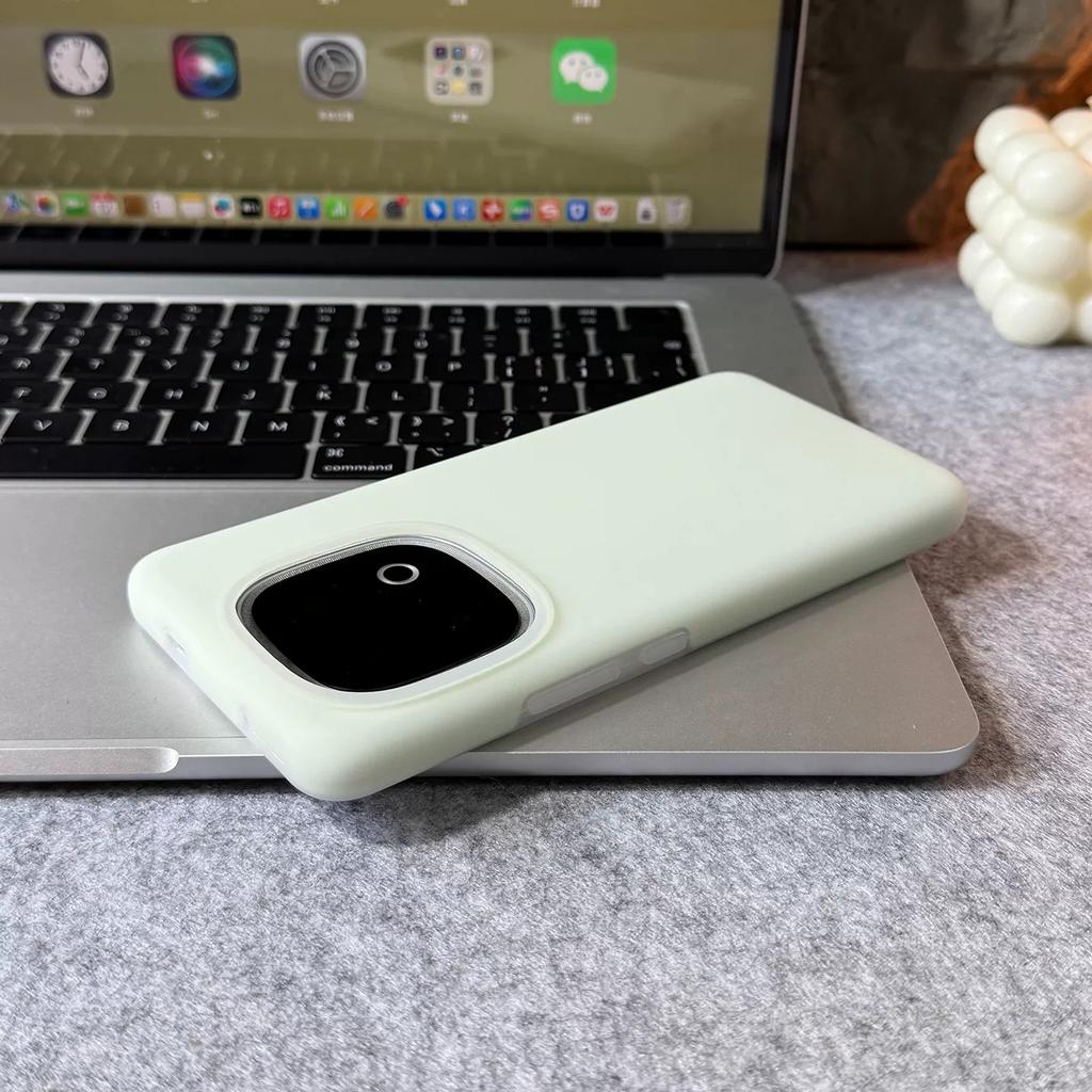 Case For VIVO iQOO 15 New Soft Drop-proof Liquid Silicone Anti Fingerprint Phone Back Cover For iQOO 13 Shell Shockproof Bumper