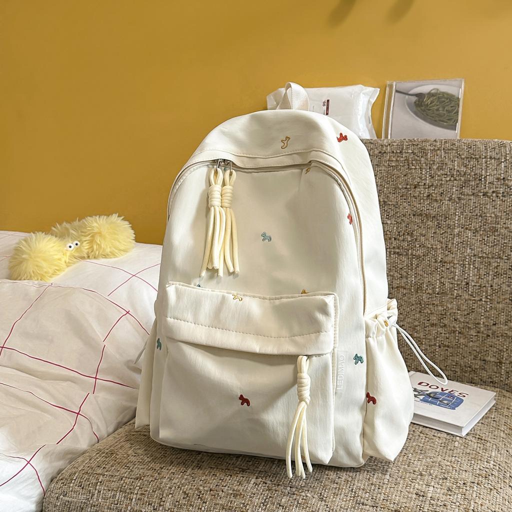 Schoolbag New High-value Small Fresh Cute Soft Girl Travel Backpack Japanese Ins Fashionable Sweet Primary School Backpack