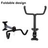 Wall Mount MTB Bicycle Storage Hook Garage Wall Hanger for Helmet Alloy Folding Parking Rack Garage Wall Bicycle Rack Hook for Universal Bike