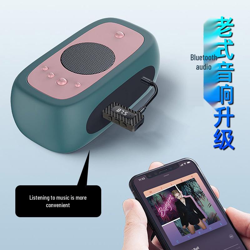 Wireless Bluetooth FM Transmitter & Audio Adapter for New Cars