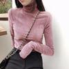 Women's Turtleneck Sweater Size Winter Top Female Solid Pullovers Long Sleeve Ladies Clothes