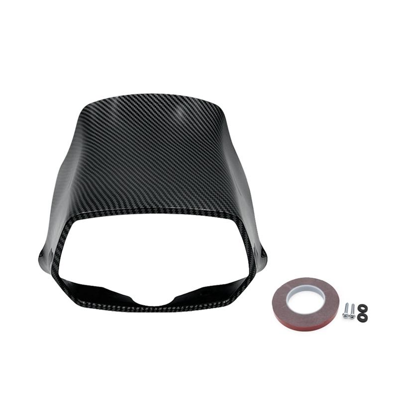 M0t-rMotorcycle Front Fairing Headlight Cover Windshield Fairing for Vespa Sprint 150 Motorcycle