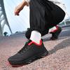 Microfiber leather shoes velvet warm sports shoes autumn and winter new leather waterproof daily casual running