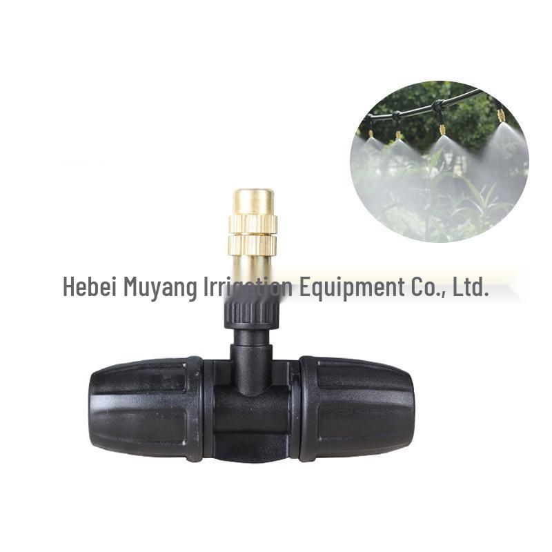 Three-Way Copper Atomizing Nozzle for Garden Irrigation