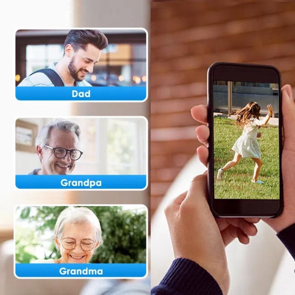 Wireless WIFI/4G Remote Waterproof Camera, Outdoor Home Intelligent High-definition Monitoring Camera, Dual Screen Monitor