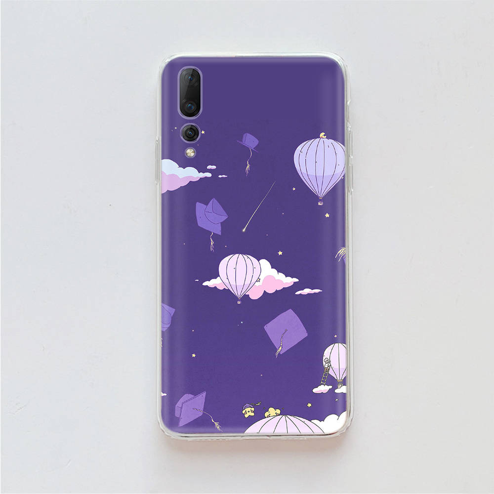 

Чехол из термополиуретана с изображением воздушного шара для iPhone XR 7 8 14 15 11 12 13 X XS Pro Max Xiaomi Redmi 13C Note 9 Samsung A22 S23 S24 Ultra Plus VIVO VIVO Y20 кожа буйвола