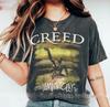 Maglietta Vintage Creed Band Human Clay Tour 1999 Maglietta per Fan della Creed Band, Unisex Maglietta Unisex