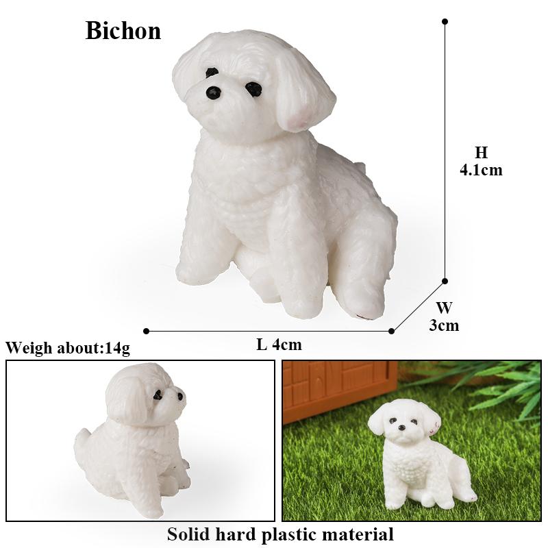 Oenux Farm Model Pig Hen Rabbit Shiba Inu Goat Action Figures Poultry Animals Figurine PVC Miniature Home decor Lovely Kids Toy