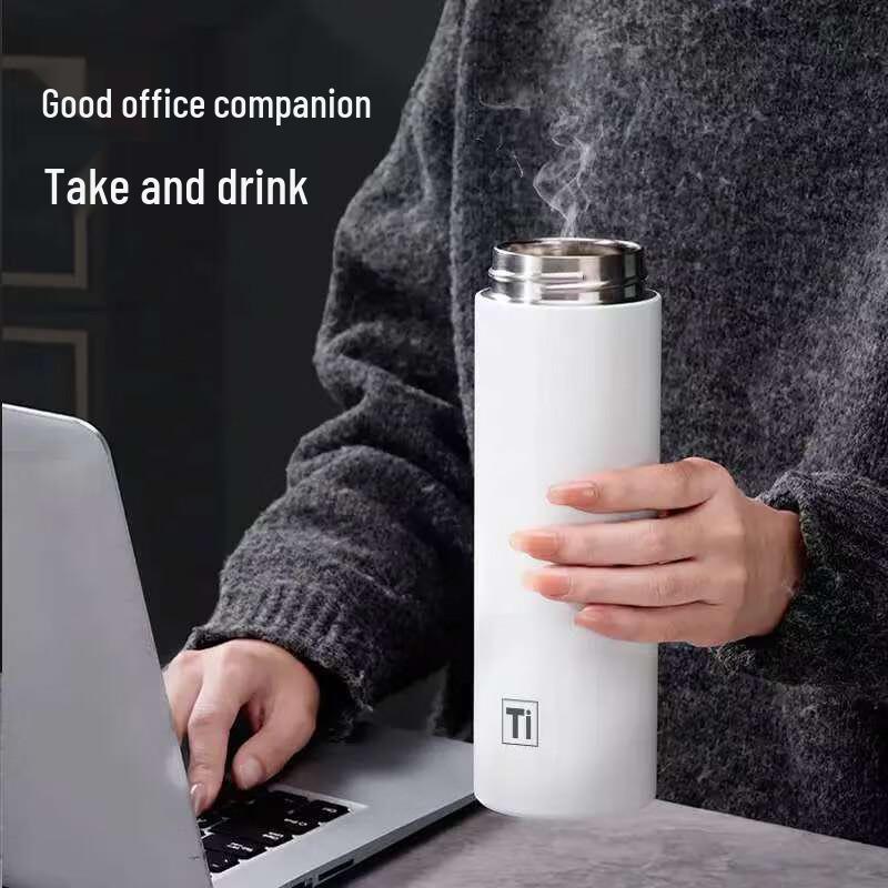 ZHOUYUEHENGSHENG Antibacterial Titanium Insulated Mug 500ml