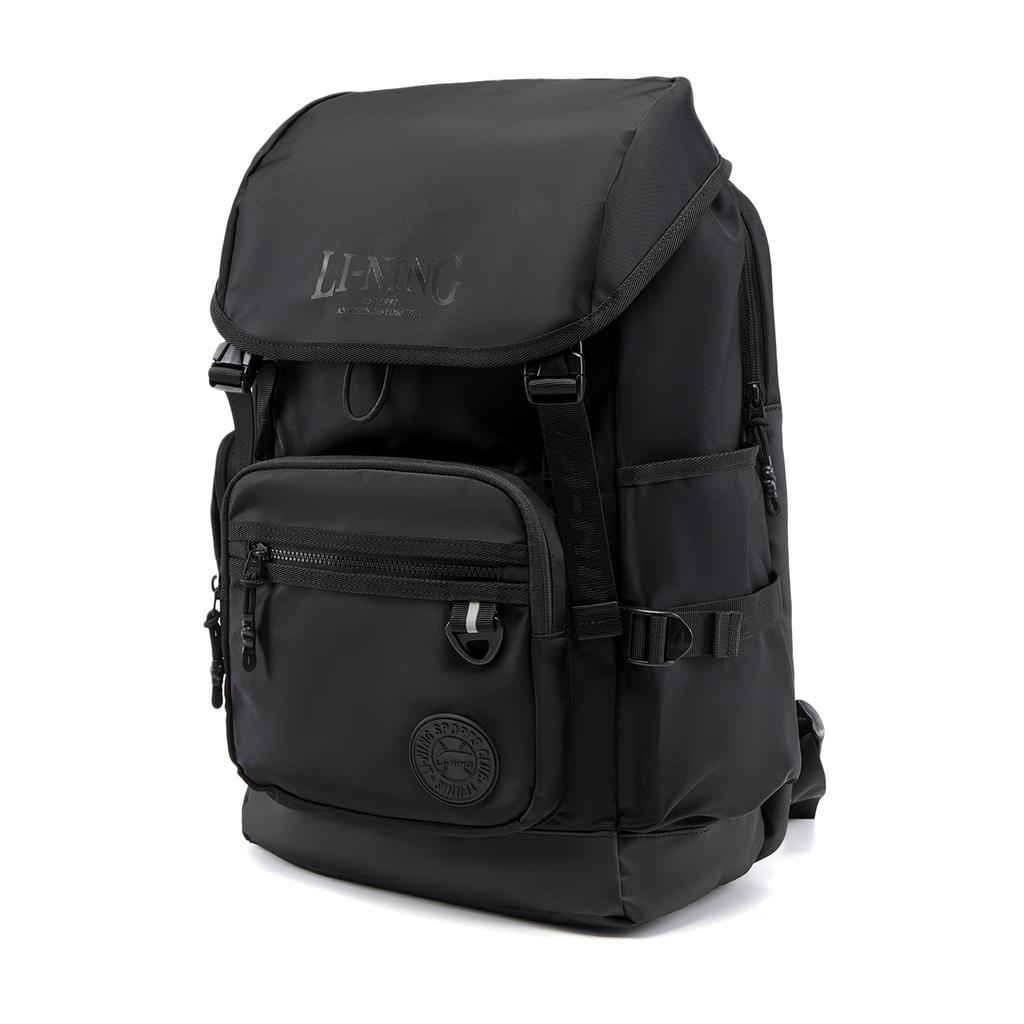 New LiNing Sports Life Collection Polyamide Backpack Regular Unisex Black ABSV237-1